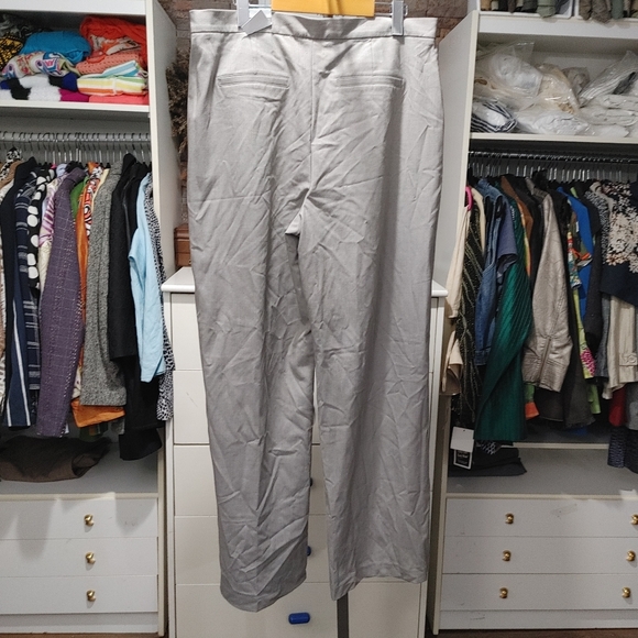 NWOT Reitmans Pants Gray Wide Legs Size 13 - Picture 6 of 9